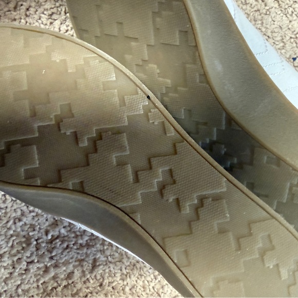 Dr. Scholl's White and Blue Athletic Shoes - Picture 2 of 2